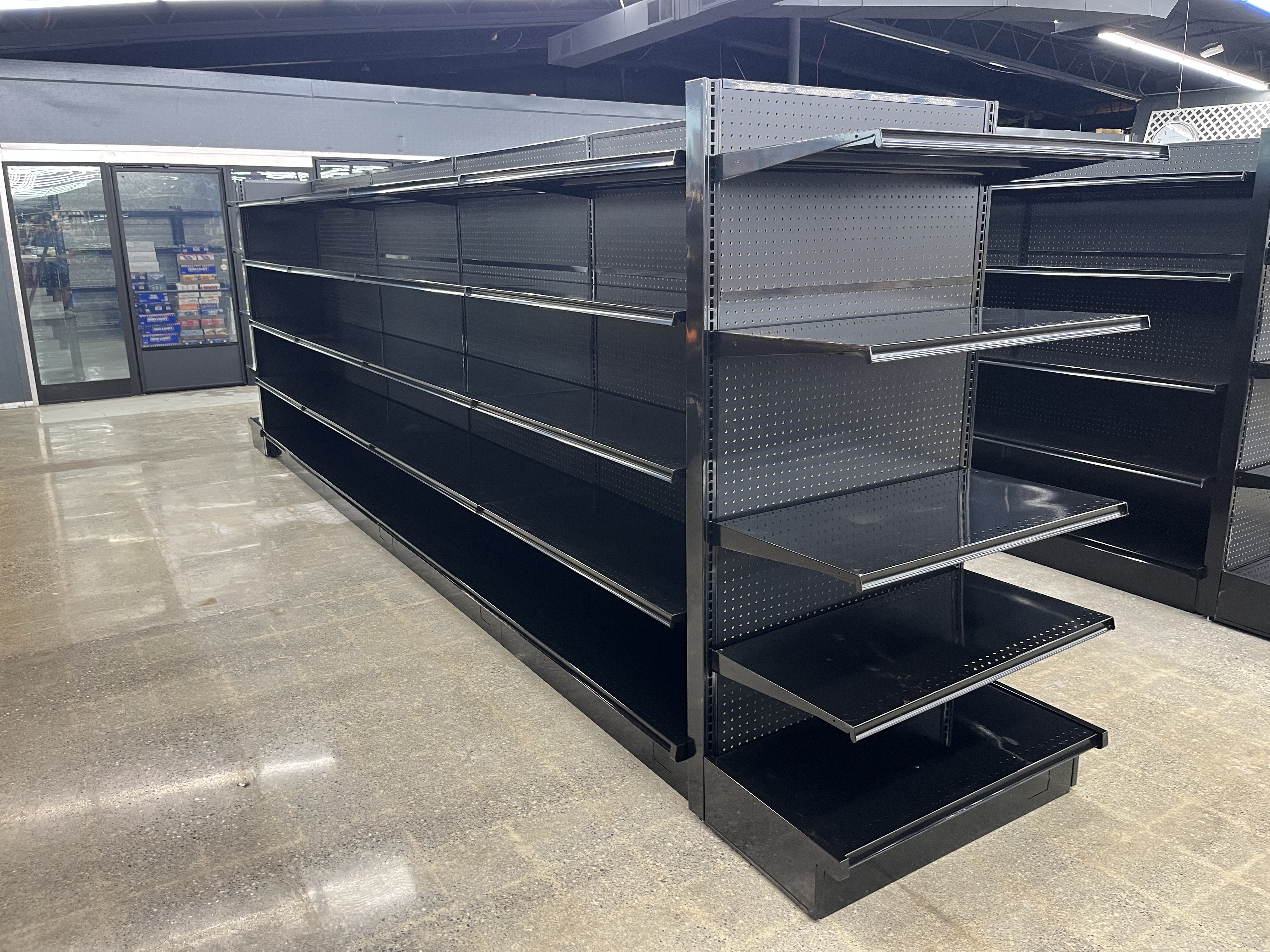 Grocery store gondola installation — Carolina Sand