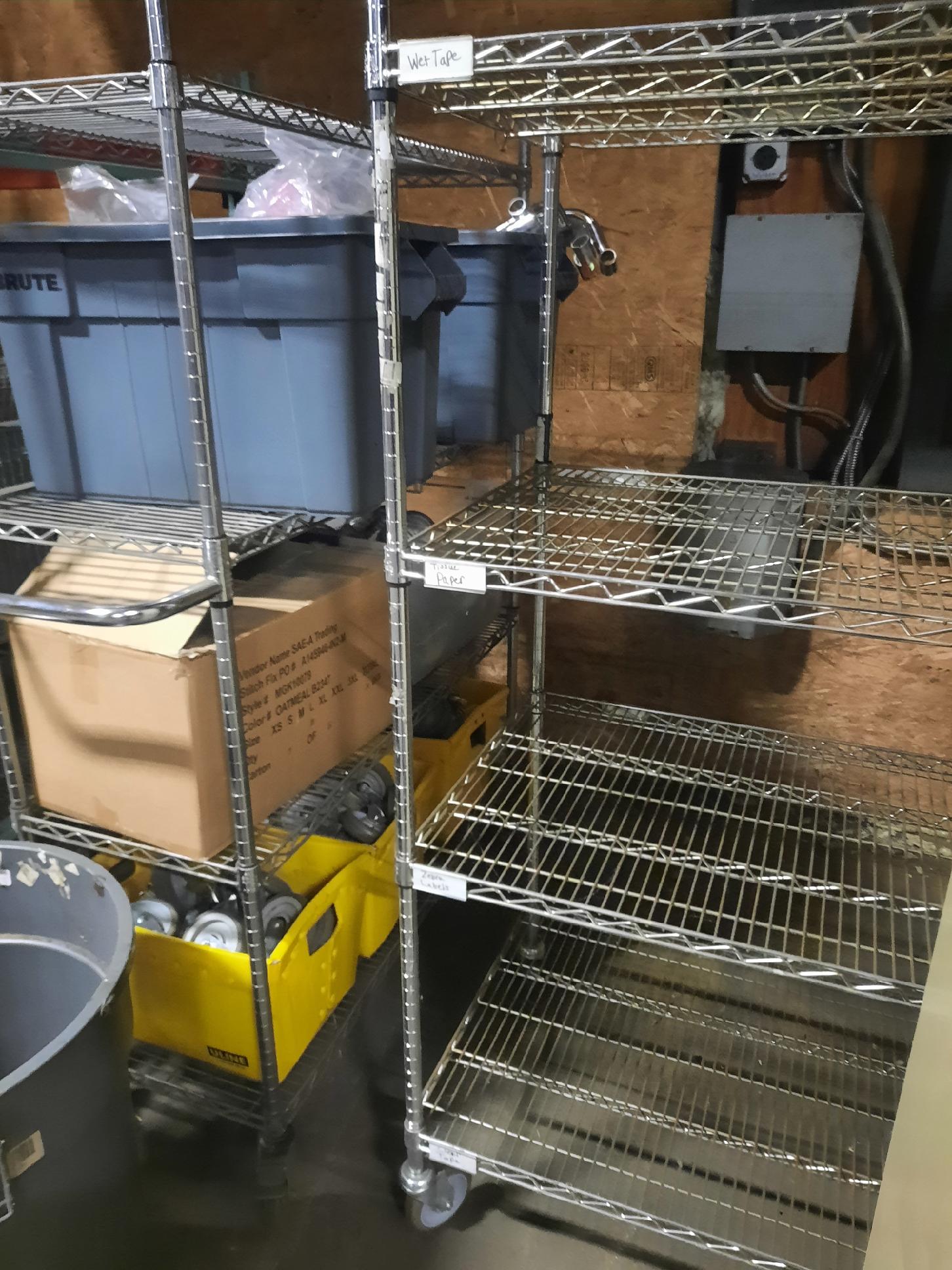 Wire Shelving